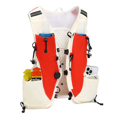 Callaleist Trail Running Vest Pro-Grade Red & White Luky Style | No Logo, Just Gear